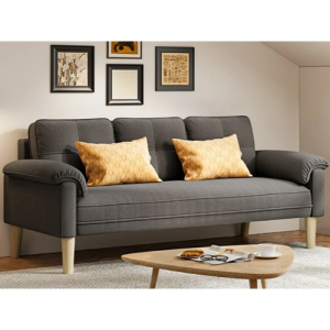 Aiho 69" Sofa Couch for Living Room | 3-Seater with Padded Arms.